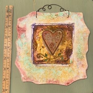 🌻 Hanging Art Heart